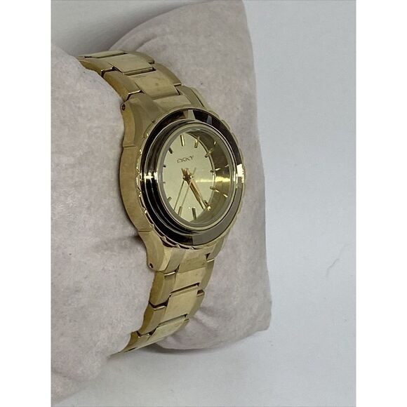 DKNY NY-2116 Women\'s Gold Stainless Steel Analog Dial Quartz Genuine Watch MP681 main image 10